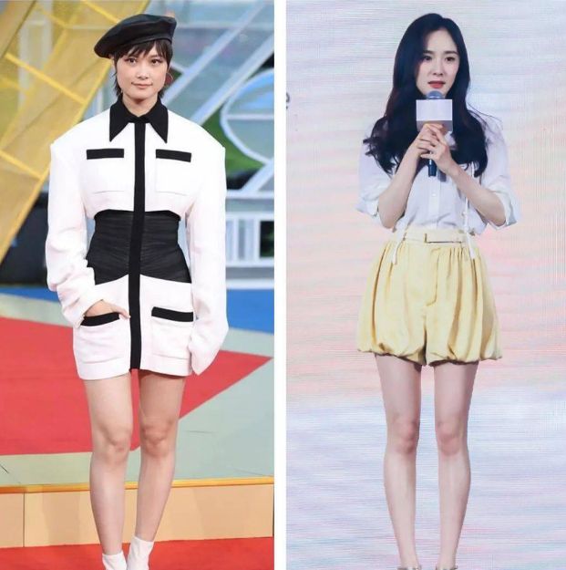 腿不直的女明星有哪些,💫腿不直的女明星有哪些？一起来揭秘🌟