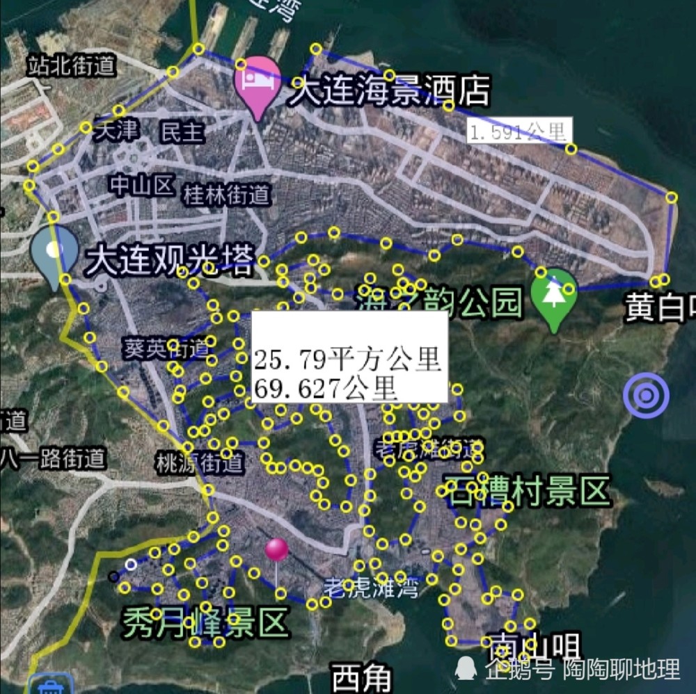 大连市最新版图揭秘，城市发展与规划的新面貌